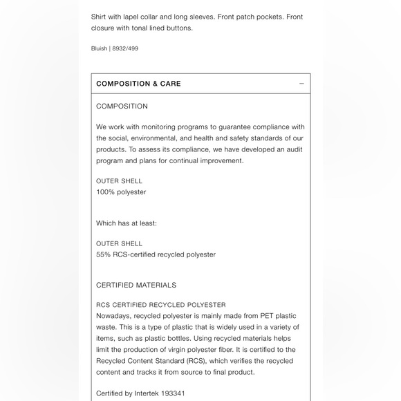 NWT Zara Crepe Pockets Button Down Shirt - Picture 9 of 9